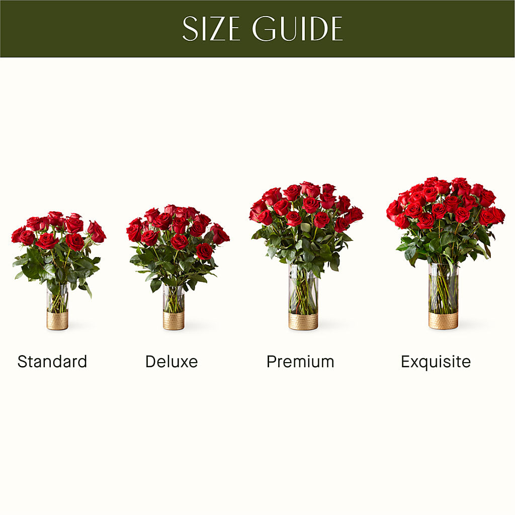Classic Love Red Rose Bouquet –  The Flower Station, Paris TN