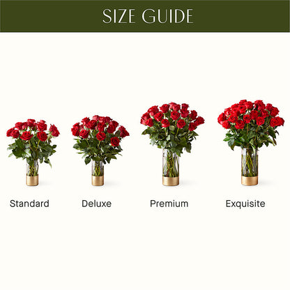 Classic Love Red Rose Bouquet –  The Flower Station, Paris TN