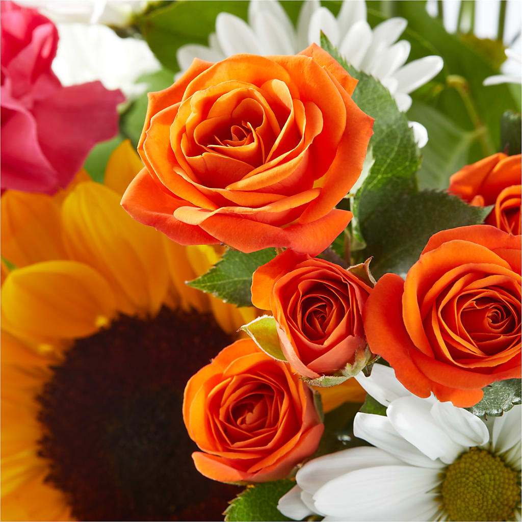 Sun-drenched Blooms Bouquet –  The Flower Station, Paris TN
