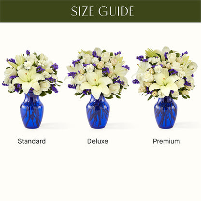 Sapphire Rush Bouquet –  The Flower Station, Paris TN