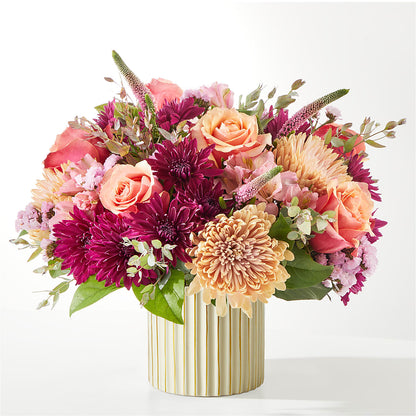 Berry Cobbler Bouquet with Ivory Vase –  The Flower Station, Paris TN