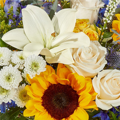 Wonderfully Sunny Bouquet –  The Flower Station, Paris TN