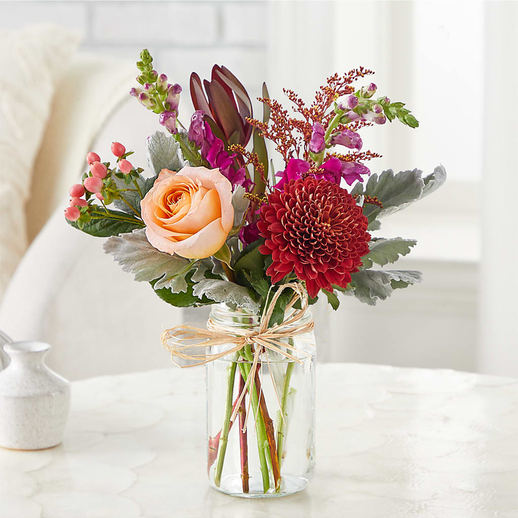 Moody Hues Bouquet –  The Flower Station, Paris TN