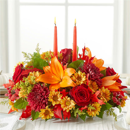 Autumn's Embrace Centerpiece –  The Flower Station, Paris TN