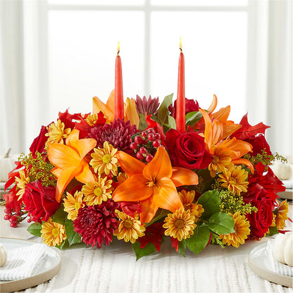 Autumn's Embrace Centerpiece –  The Flower Station, Paris TN