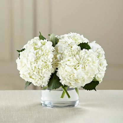 White Hydrangea Bouquet –  The Flower Station, Paris TN